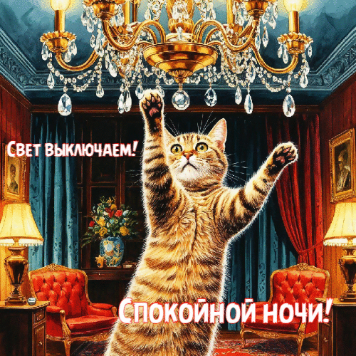 Свет выключаем!