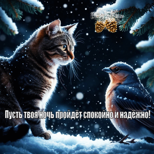 Ночь пройдет спокойно и надежно.