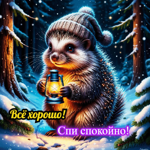 Всё хорошо. Спи спокойно.