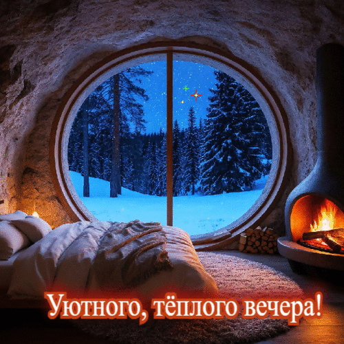 Уютного, теплого вечера.