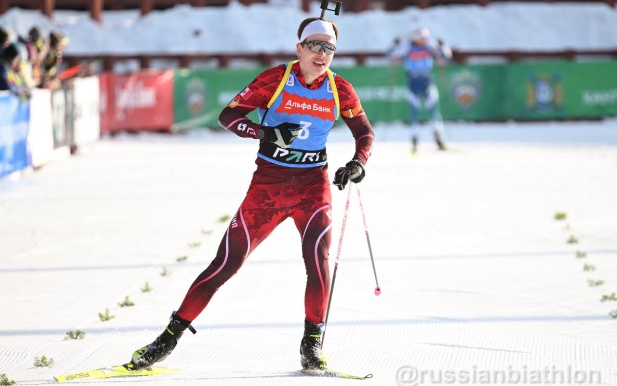    Биатлонист из Удмуртии стал третьим на Кубке России