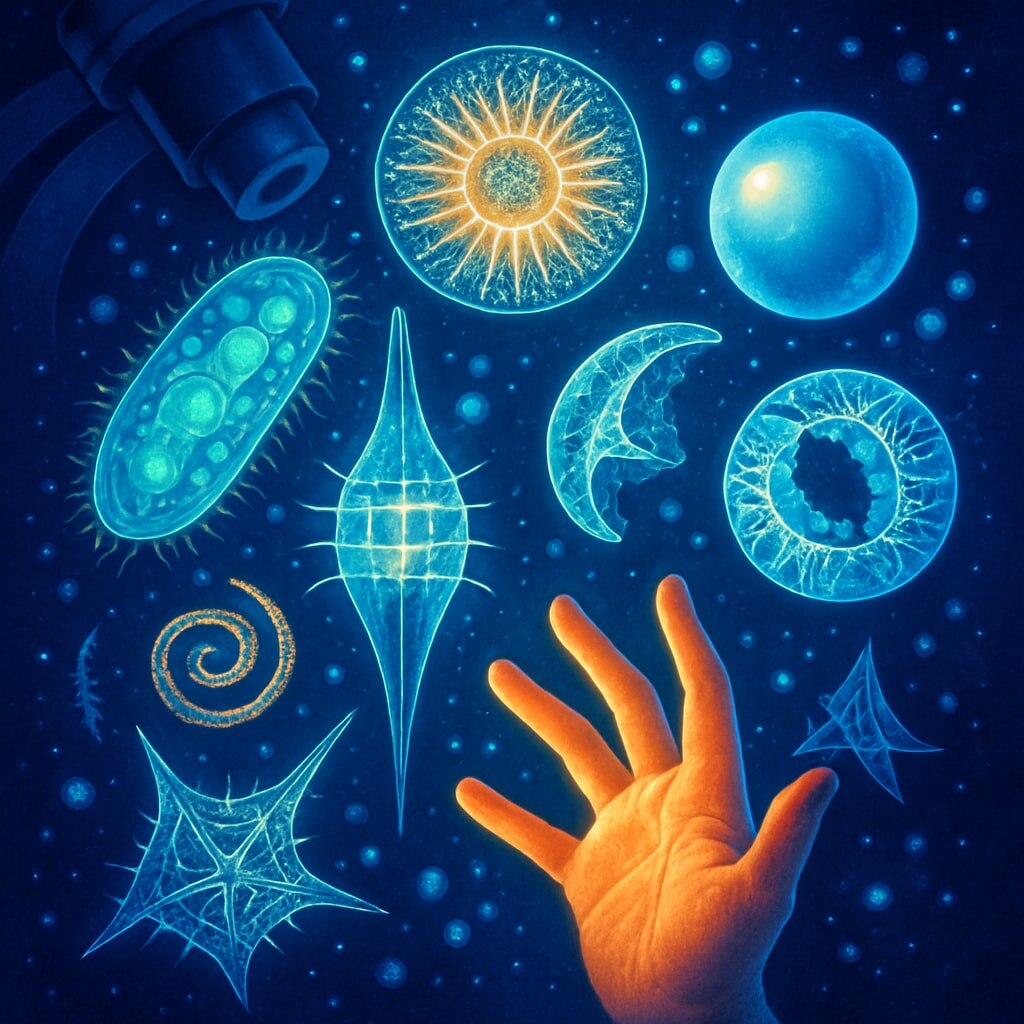 Море и океан - это не только прекрасные виды, чудесная природа и незабываемый отдых. Это еще и потрясающая сокровищница полезных микроорганизмов. Изображение by supa.ru