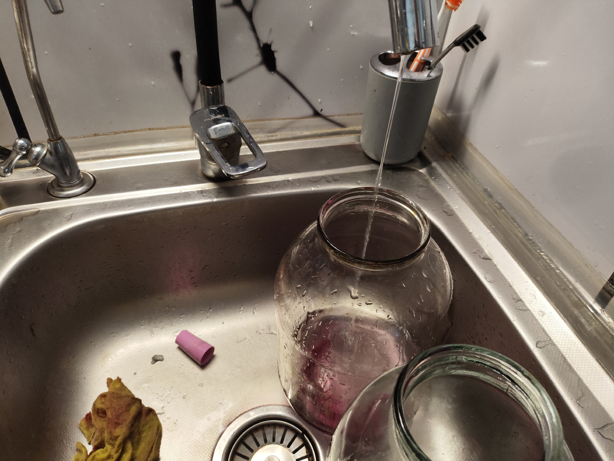 Но самое интересное потом случилось... Вот такой напор )))