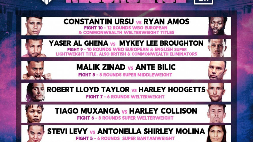 Прямая трансляция вечера бокса в Лондоне: Константин Урсу — Райан Амос