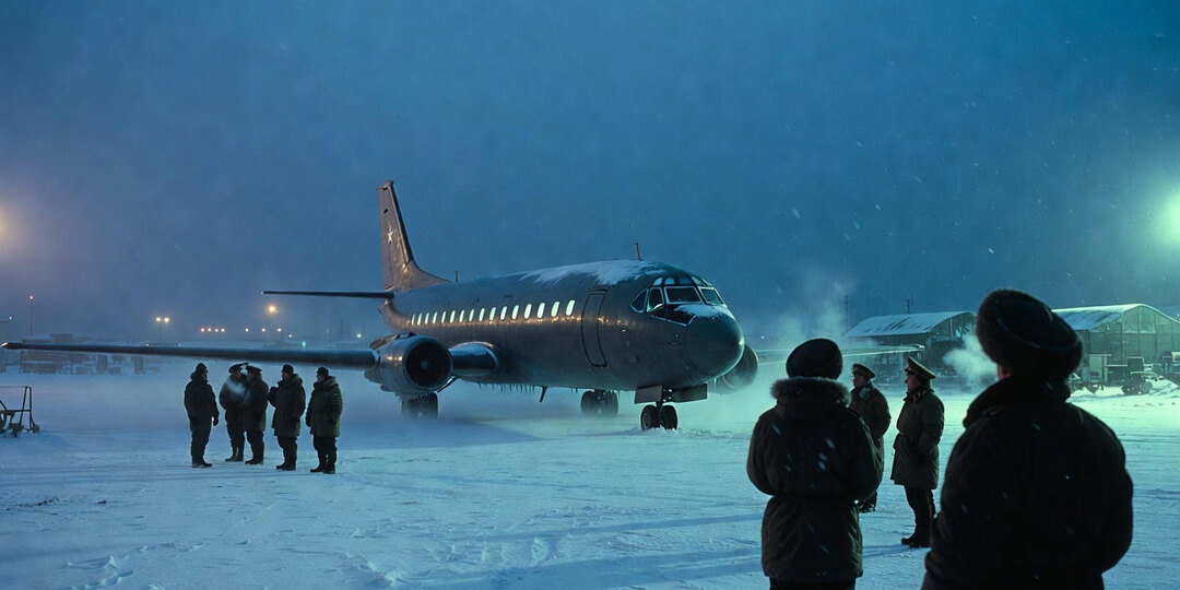 САМОЛЁТ-ПРИЗРАК: КАК БОРТ, КОТОРОГО НЕ СУЩЕСТВОВАЛО, СОВЕРШИЛ ПОСАДКУ В ЗАПОЛЯРЬЕ И ИСЧЕЗ С АРХИВАМИ БУДУЩЕГО!