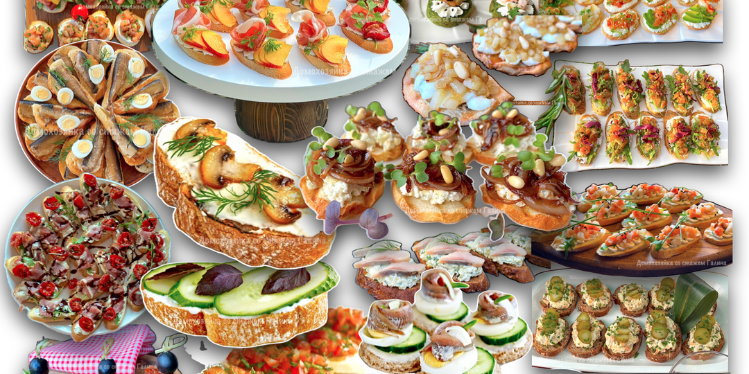 17 бутербродов-брускетт — идеальное сочетание простоты и элегантности