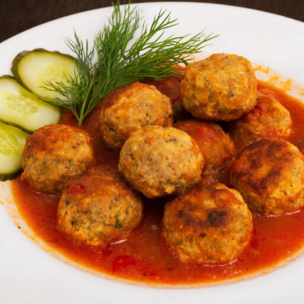 Тефтели в томатном соусе на канале dzen.ru/cookday