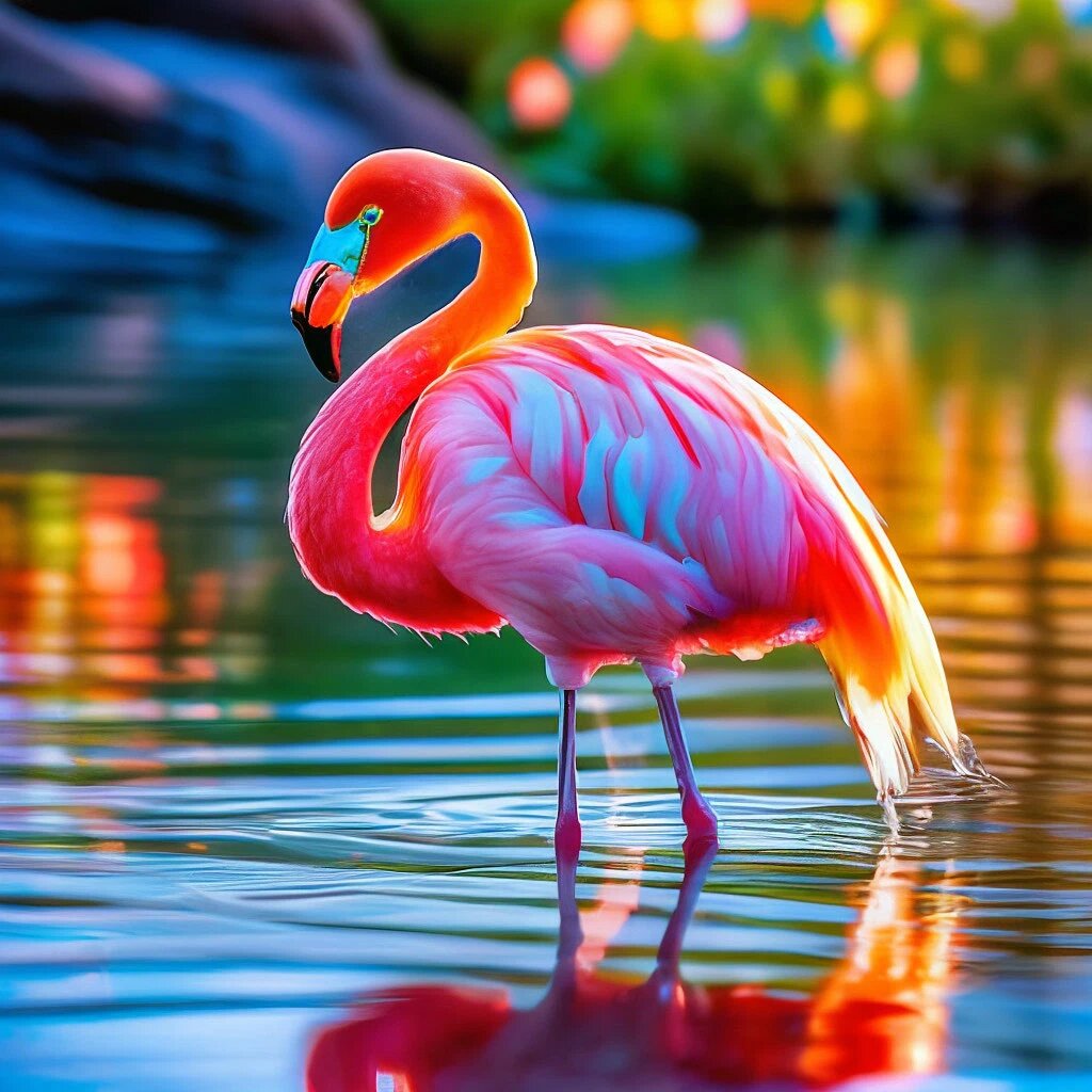 Это одна из самых изящных загадок природы. Птица, ставшая символом нежности и гламура, обязана своим цветом… обычной тине. Как же так происходит?