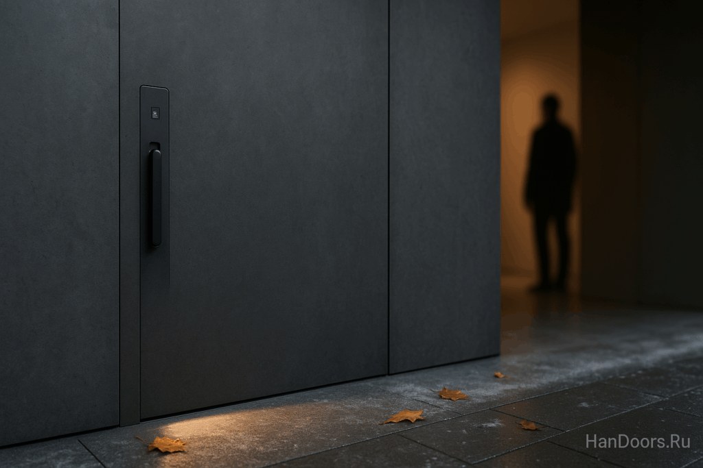    Умная, но незаметная: как интегрировать электронный замок в минималистичную дверь Autor