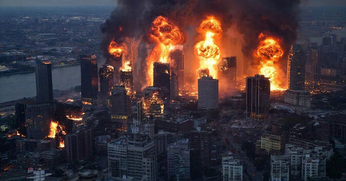 пожар в Гонконге, который начался 26 ноября