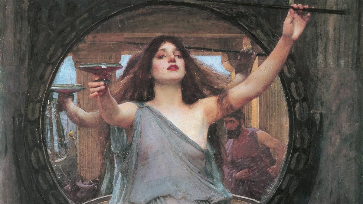 10 Самых Потрясающих Картин с Участием Цирцеи