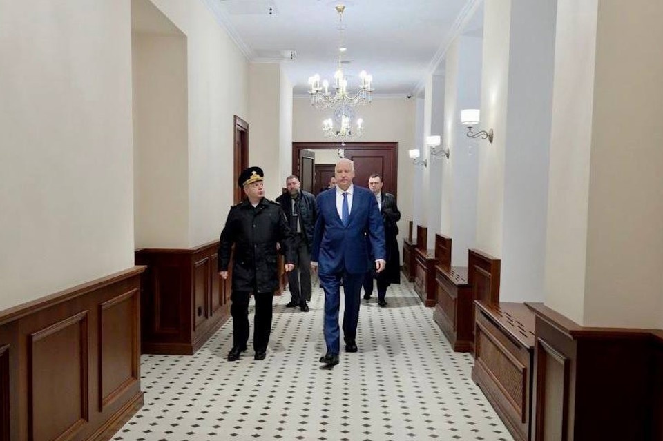   Бастрыкин держит строительство кадетского корпуса СКР на контроле. Фото: t.me/sledcom_press