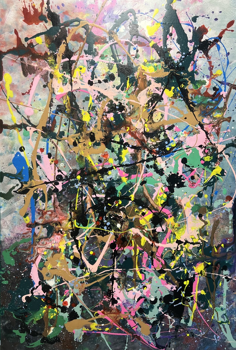 Размер 100х70. Абстрактный экспрессионизм. Художник Евгения Булатова