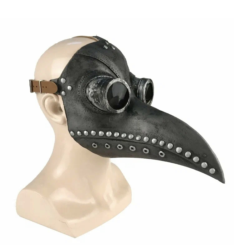 Современный вид маски чумного доктора