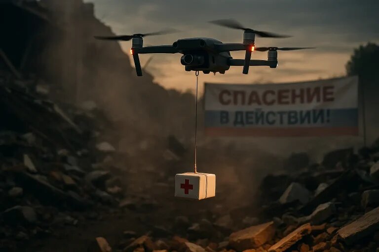    FPV-дроны в спасательных миссиях "Обученик"