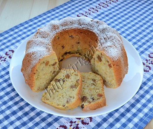 Постный кекс Греческий