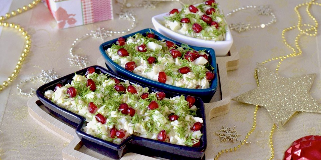 Салат с куриным филе и гранатом