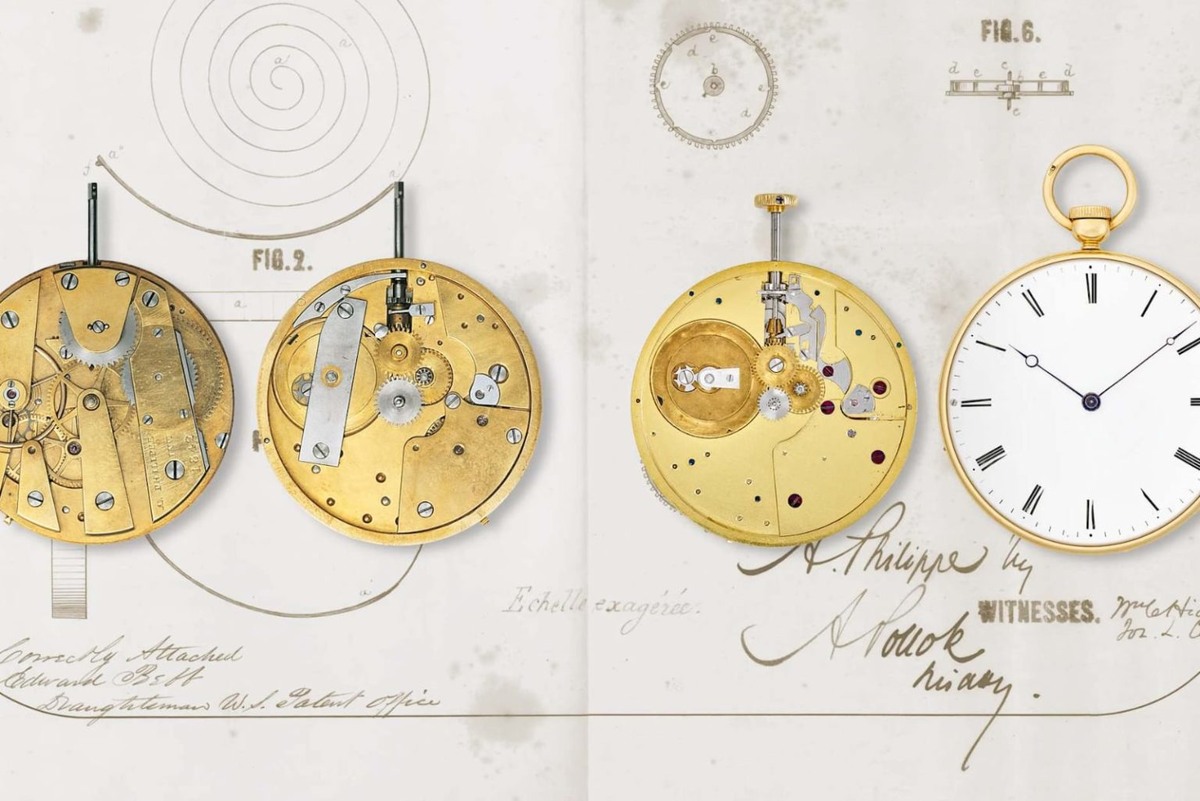 Патент Филиппа на бесключевую заводную головку