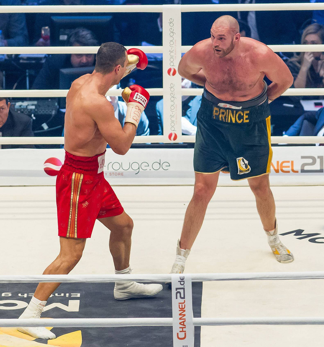    Виталий Кличко и Тайсон Фьюри. Global Look Press