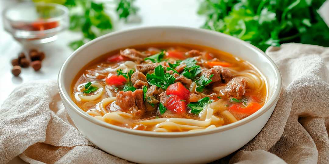 Лагман. Мой любимый рецепт.