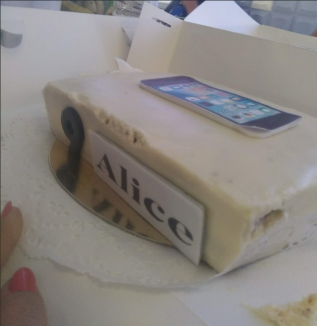 Торт, который получили