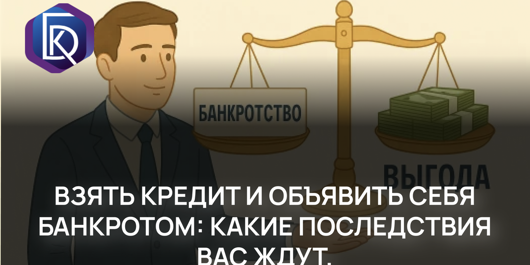 Взять кредит и объявить себя банкротом: какие последствия вас ждут.