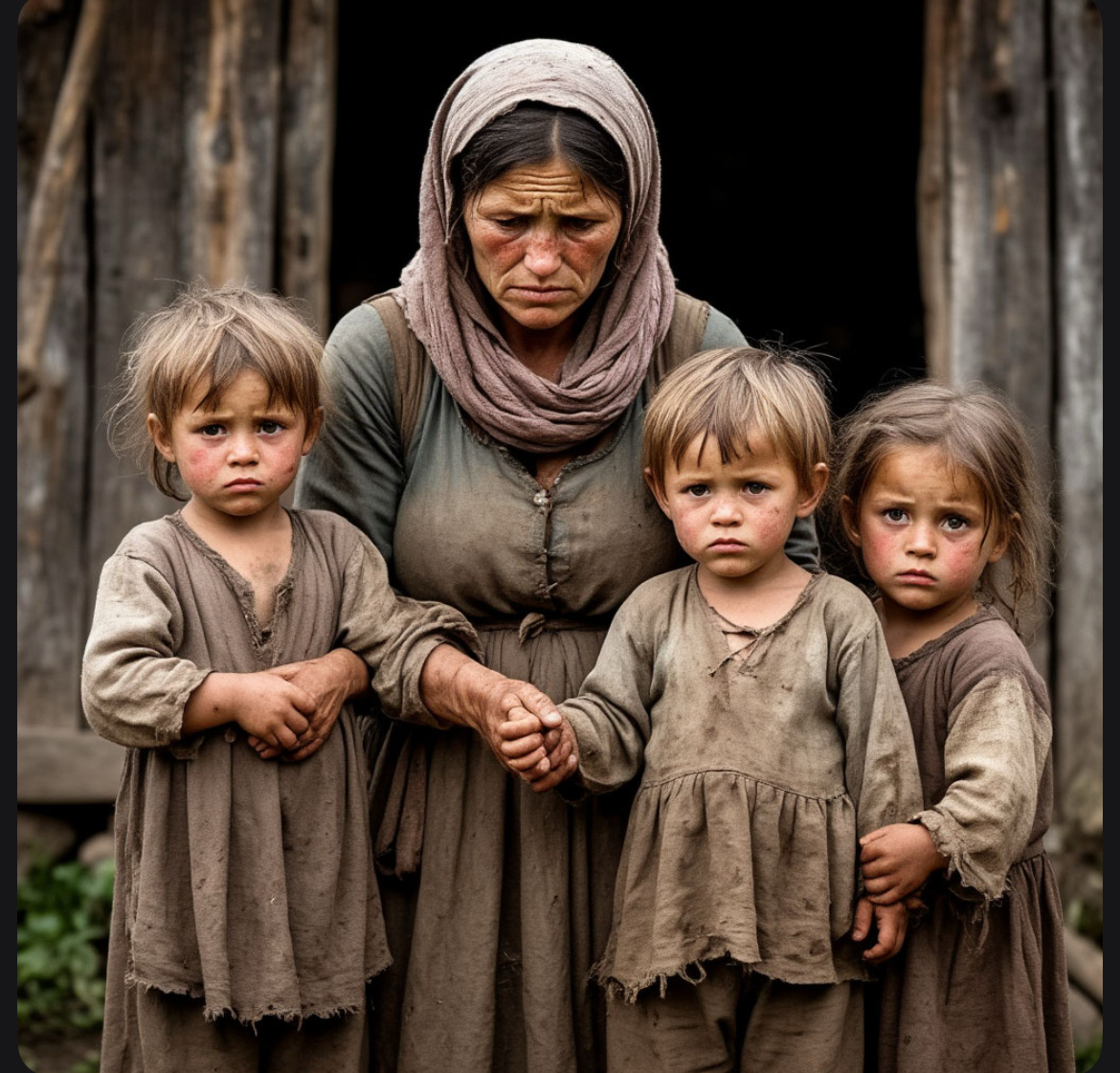 Жизнь в средневековье простых женщин была очень нелегкрй