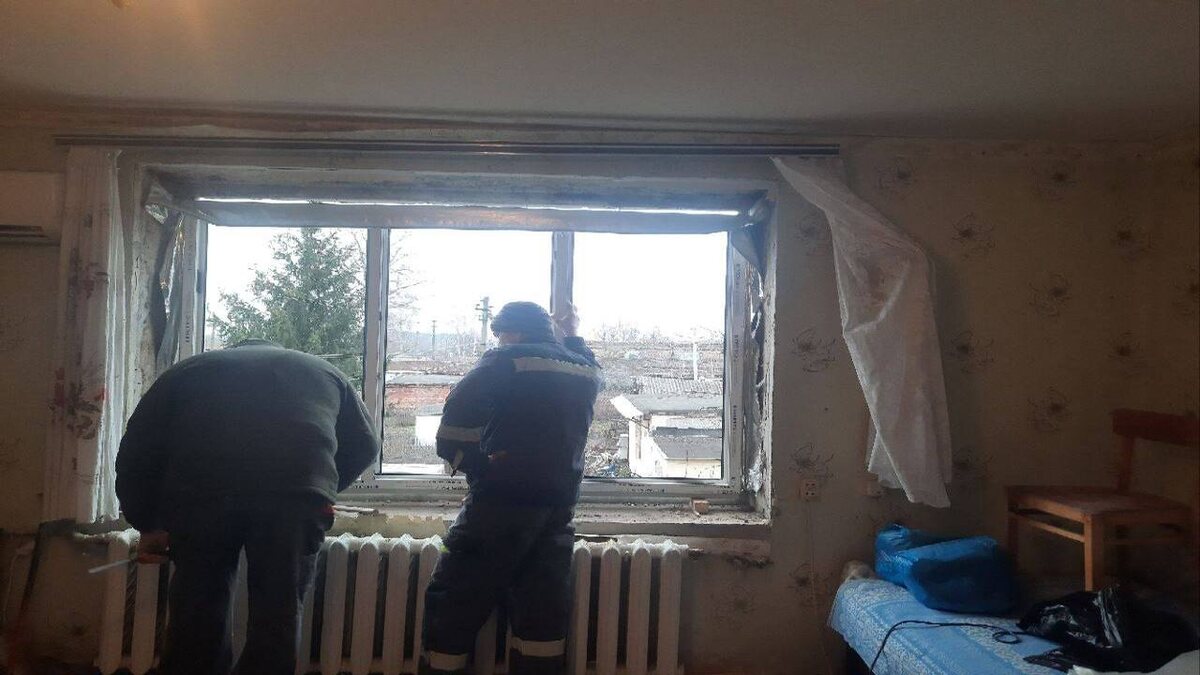    Во Льгове Курской области восстанавливают дома, пострадавшие от атаки ВСУ