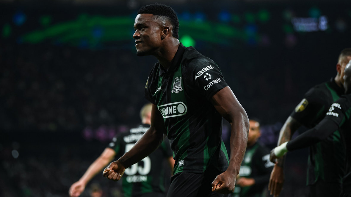    Нападающий «Краснодара» Джон Кордоба.ФК «Краснодар»