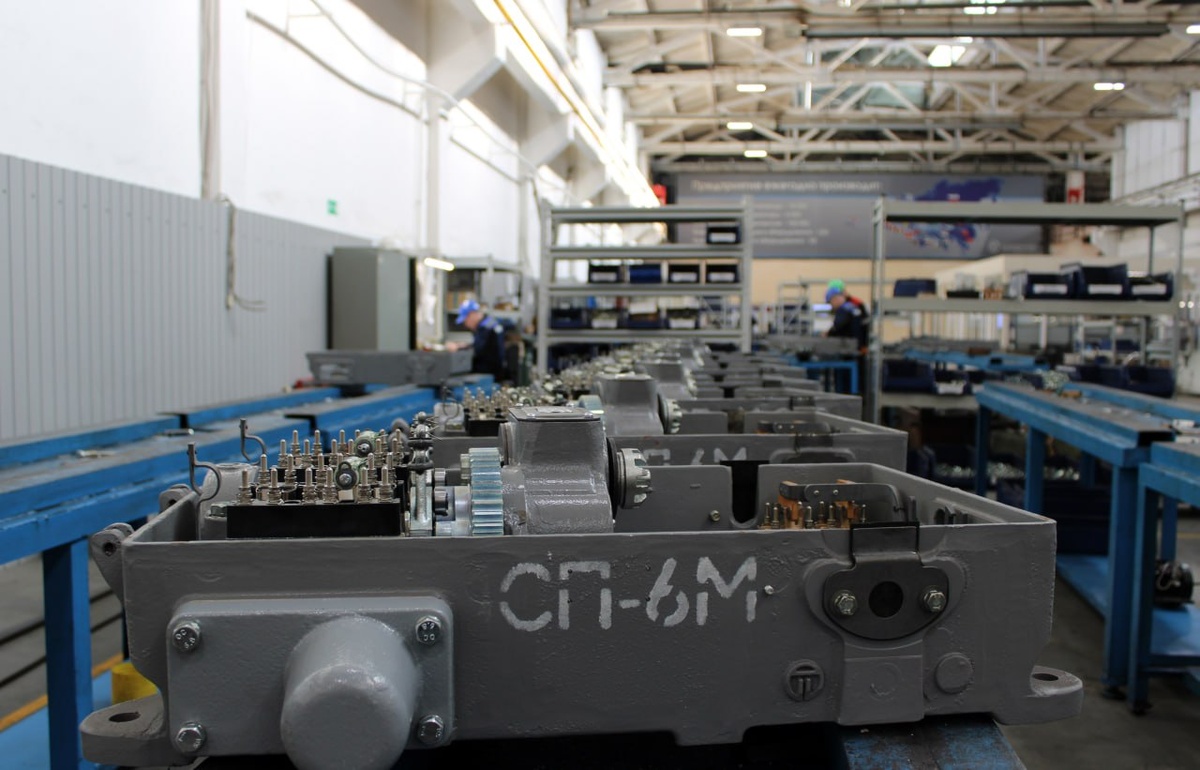  Стрелочные электроприводы на предприятии «Термотрон-Завод». Источник: ФРП