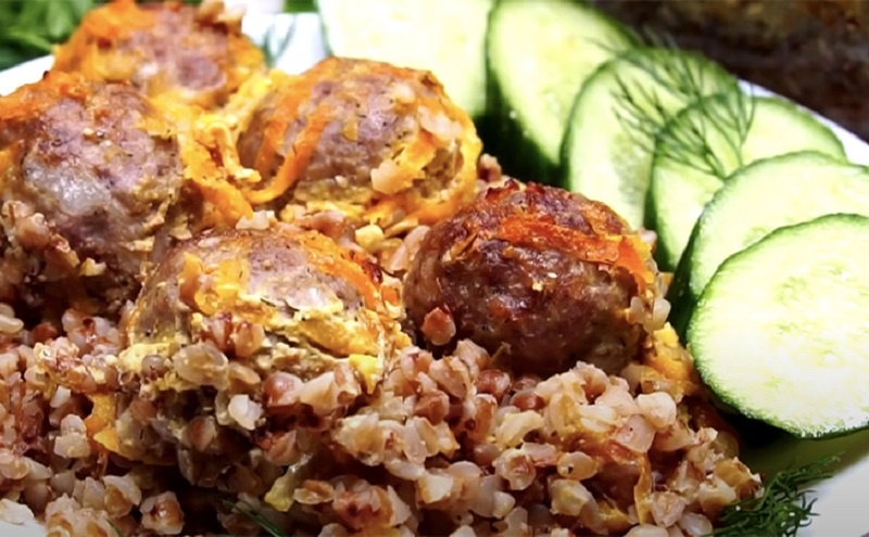 Гречка с мясом в духовке: ужин, который понравится всем