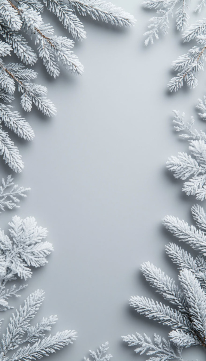 Зимний фон от мастерской "Дизайн-Кит" 3