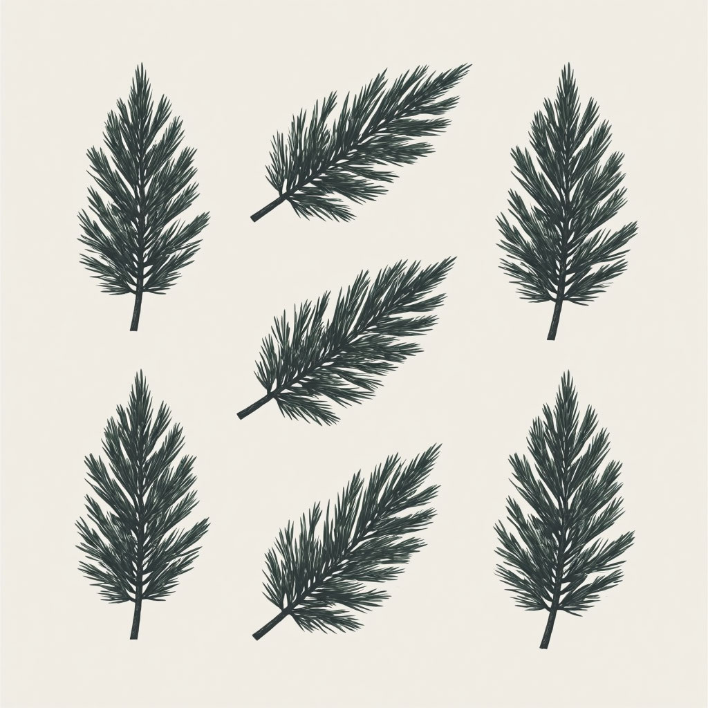 Хвойные ветви от мастерской "Дизайн-Кит" 