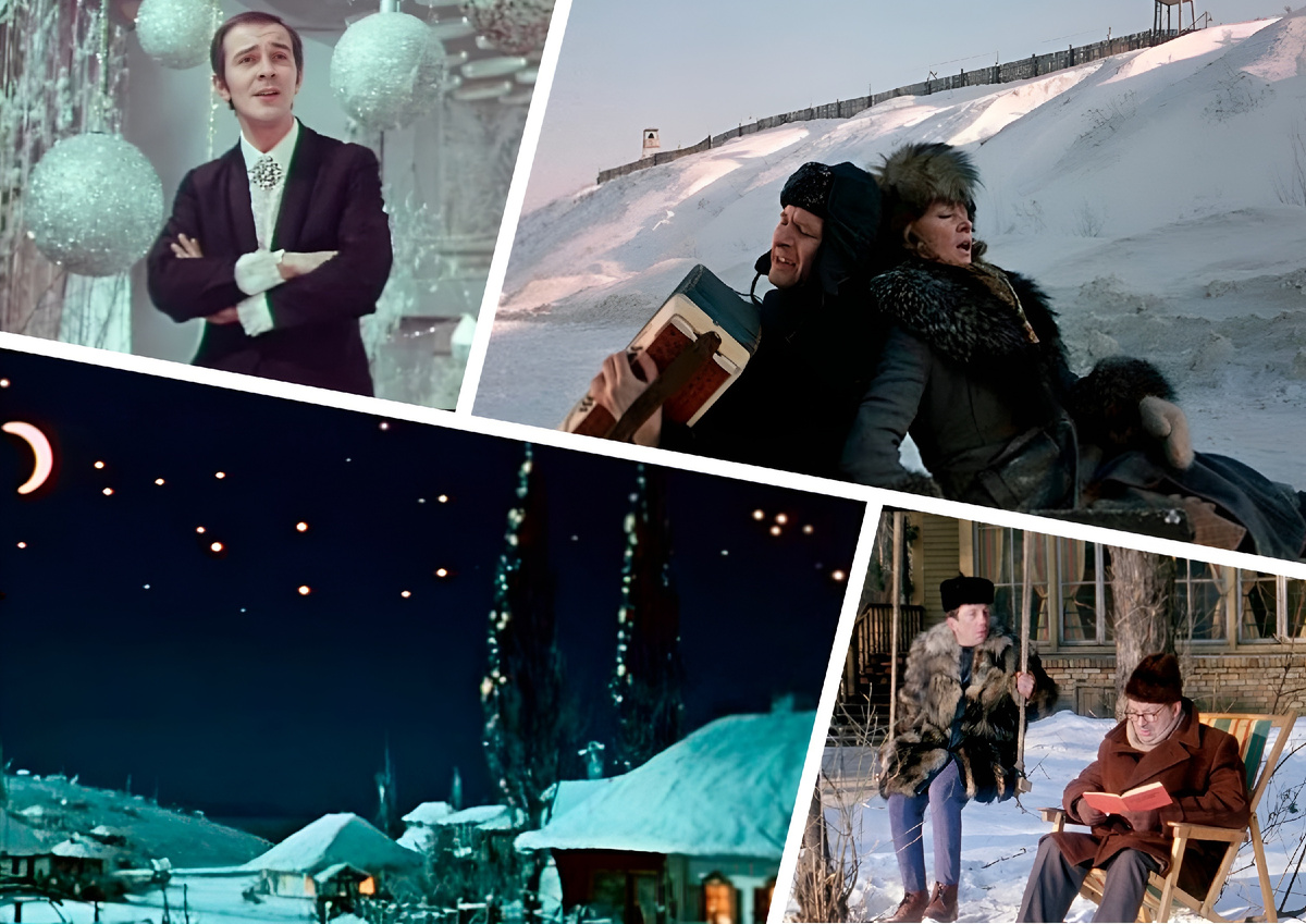 мой фотоколлаж - Зима в кадре. Угадайте фильм. Тест