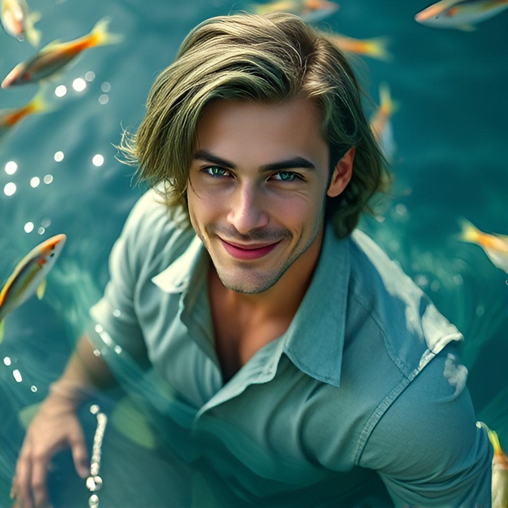 Водяной, так себе советчик 😏. В галерее иллюстрации созданы нейросетью для онлайн генерации картинок dezgo.com.