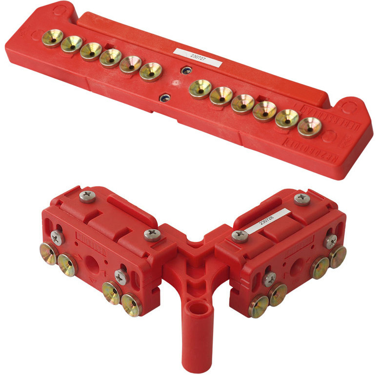 Оригинальные шаблоны :сверху шаблон для рамных петель, снизу для створочной NT