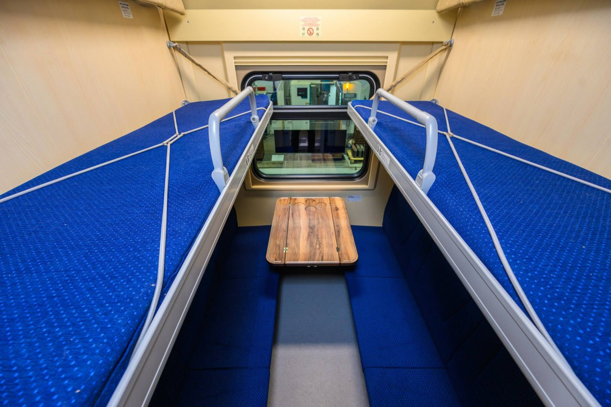 Купе пассажирского вагона «45-й» серии от RWS Wagon. Источник: КТЖ