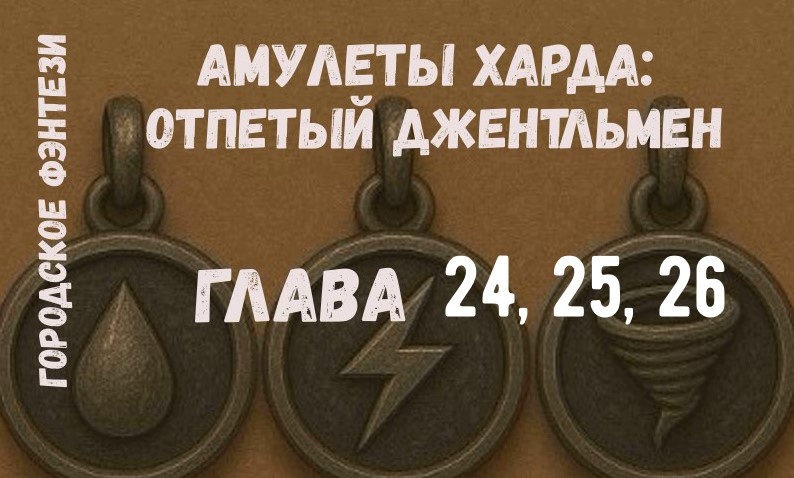 Амулеты Харда: Отпетый джентльмен. Главы 24, 25, 26