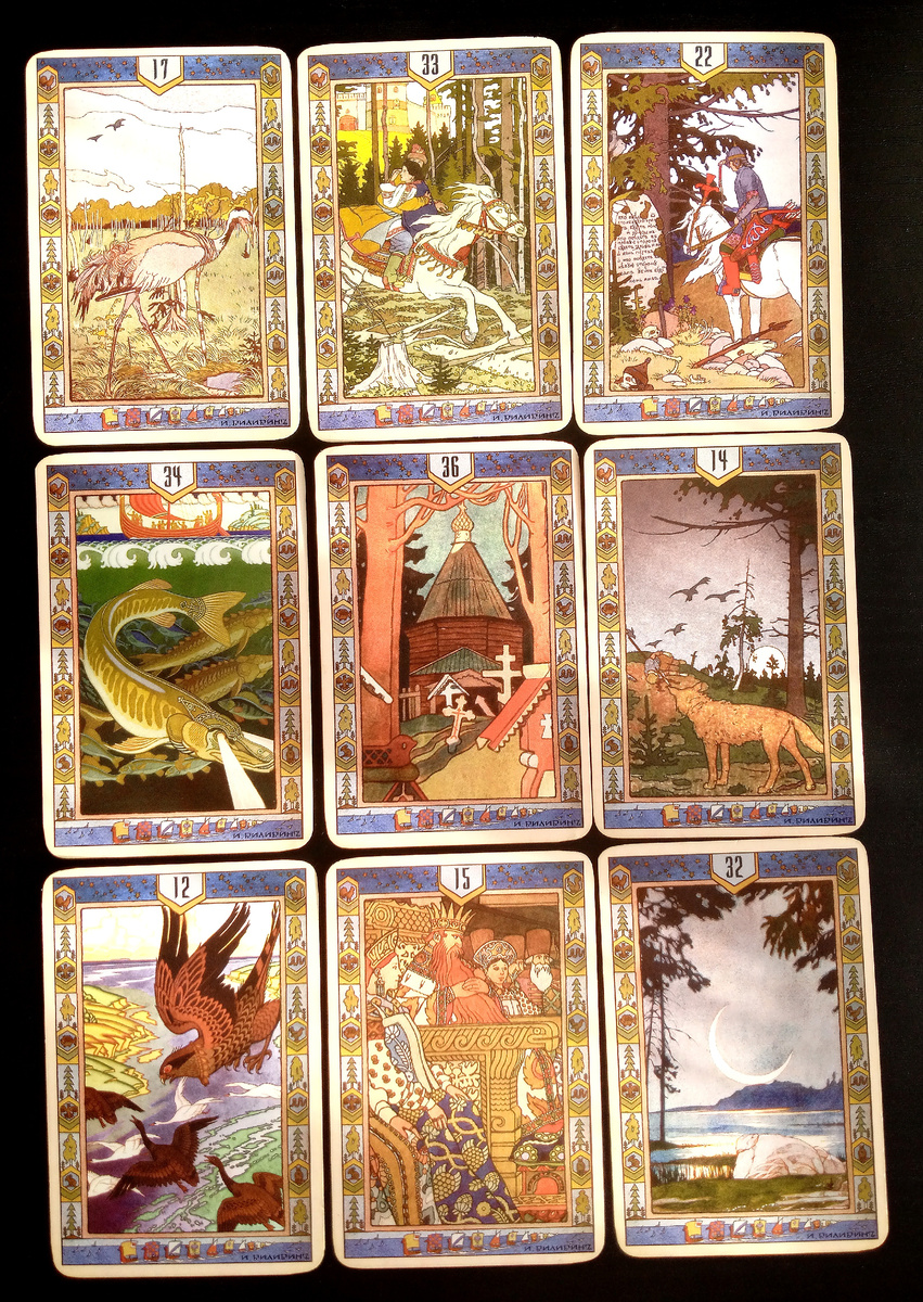 Ответ смотрим на "Русском оракуле И. Билибина"