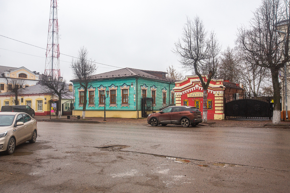 В центре города Киржач, Владимирская область. Фото автора статьи 