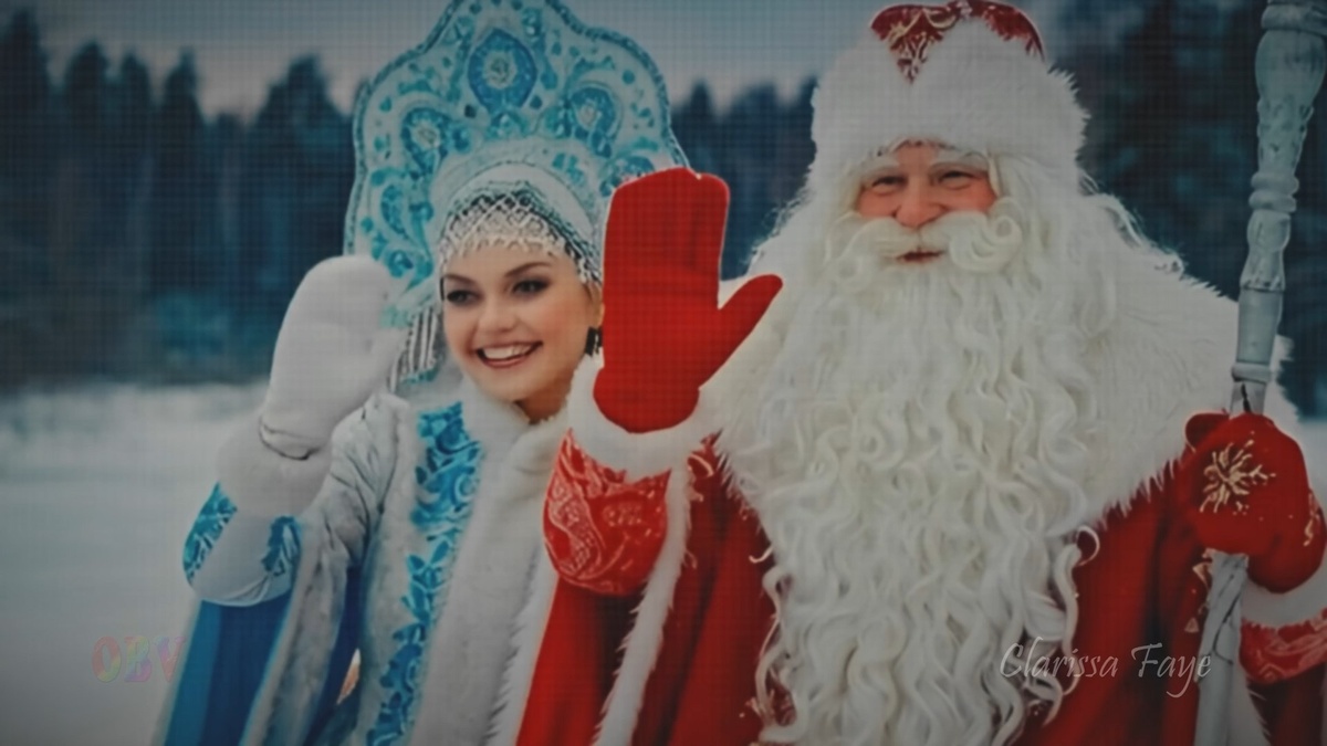 Кадр из клипа "Кабы не было зимы" от Клариссы Фэй