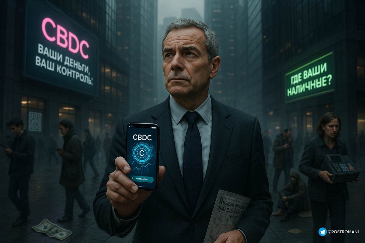    CBDC во всех странах: когда исчезнут наличные и кто останется без денег РоСТ | Роман о Системном Трейдинге
