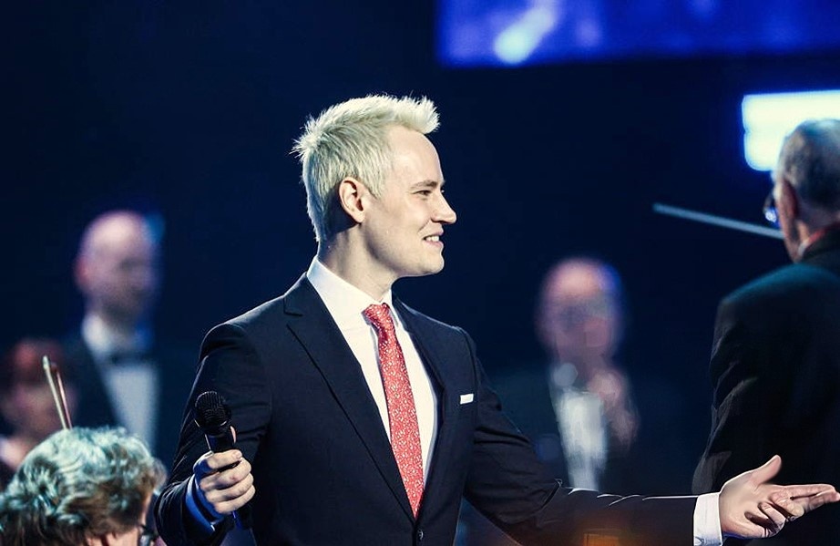 Заслуженный артист России Ярослав Дронов на сцене Кремля