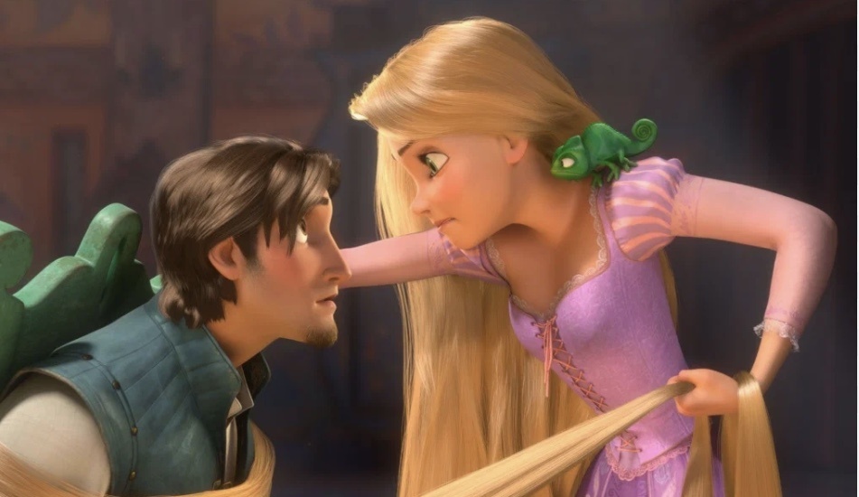 Рапунцель (кадр из мультфильма)