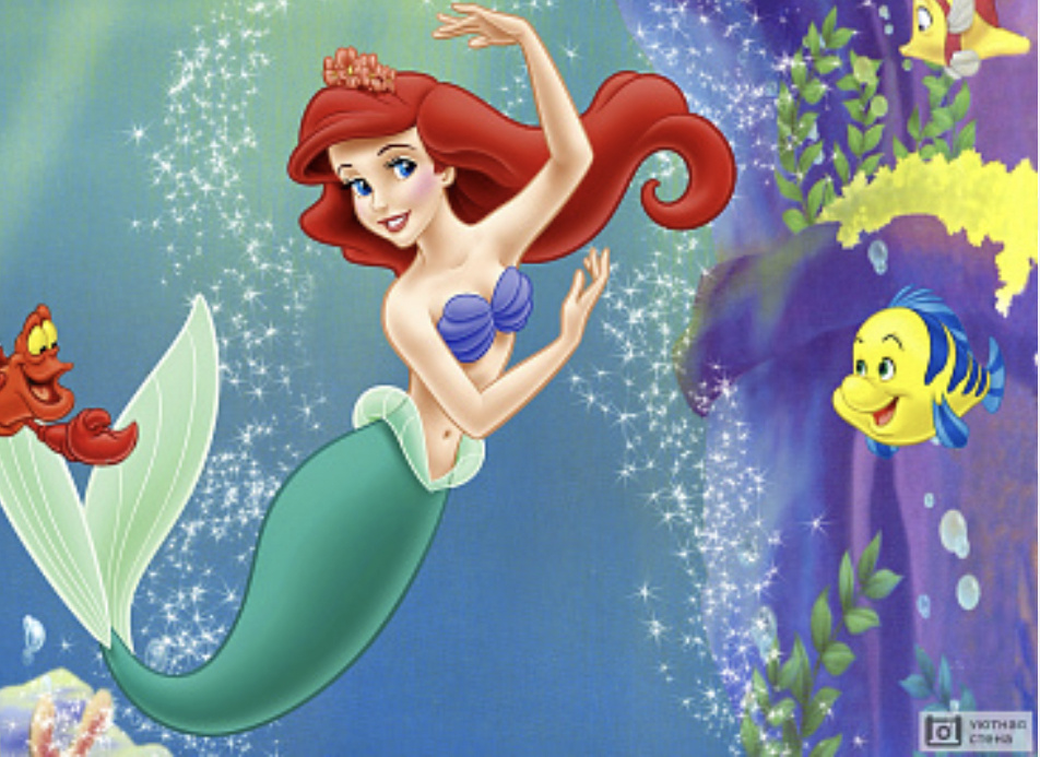 Русалочка (кадр из мультфильма)