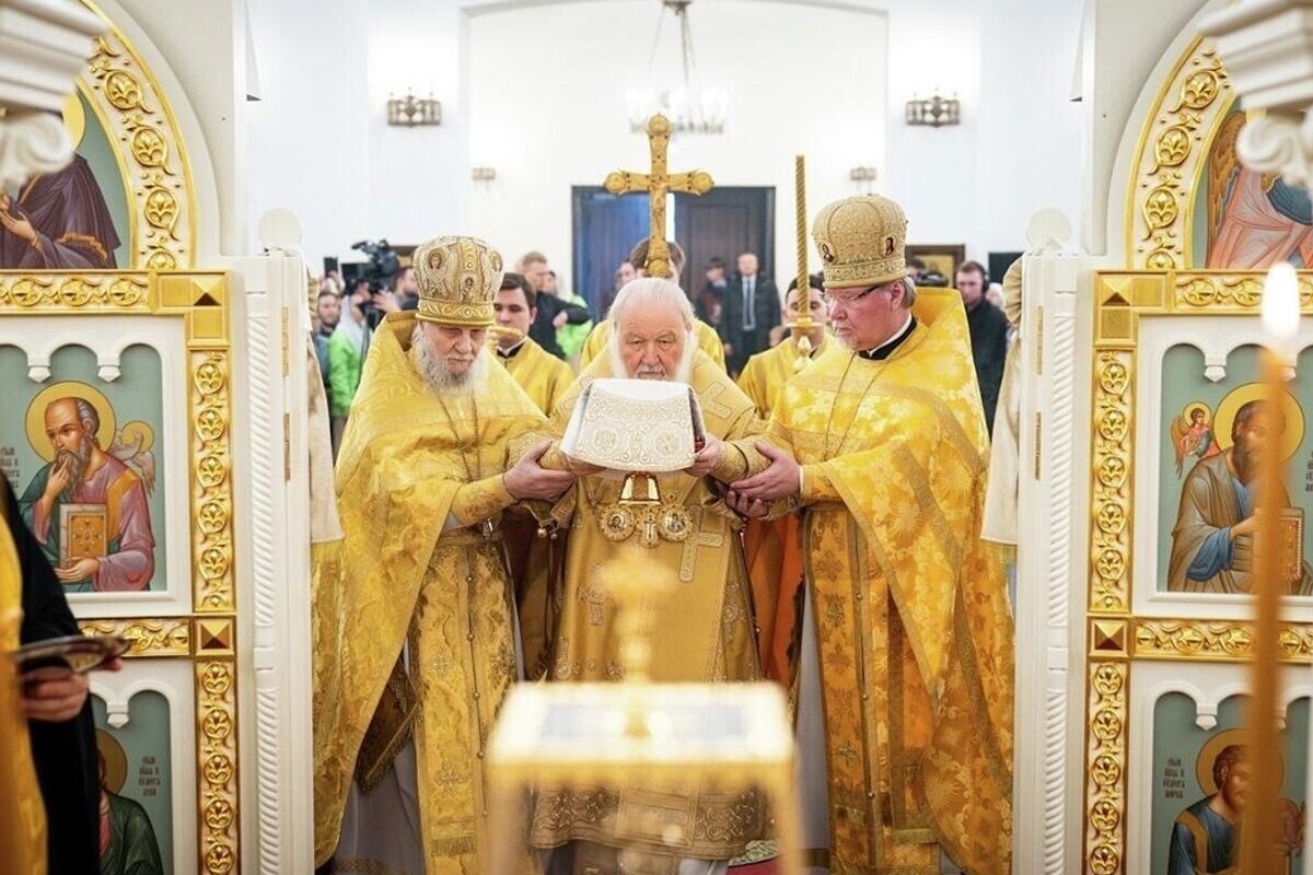    Фото: patriarchia.ru›; источник: пресс-служба патриарха Московского и всея Руси