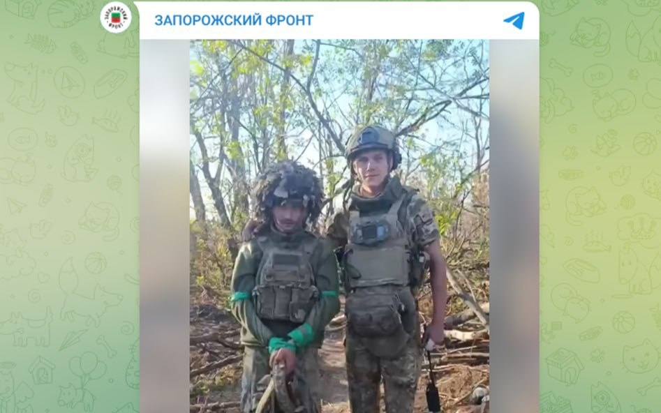 Скриншот с тг-канала "Запорожский фронт".