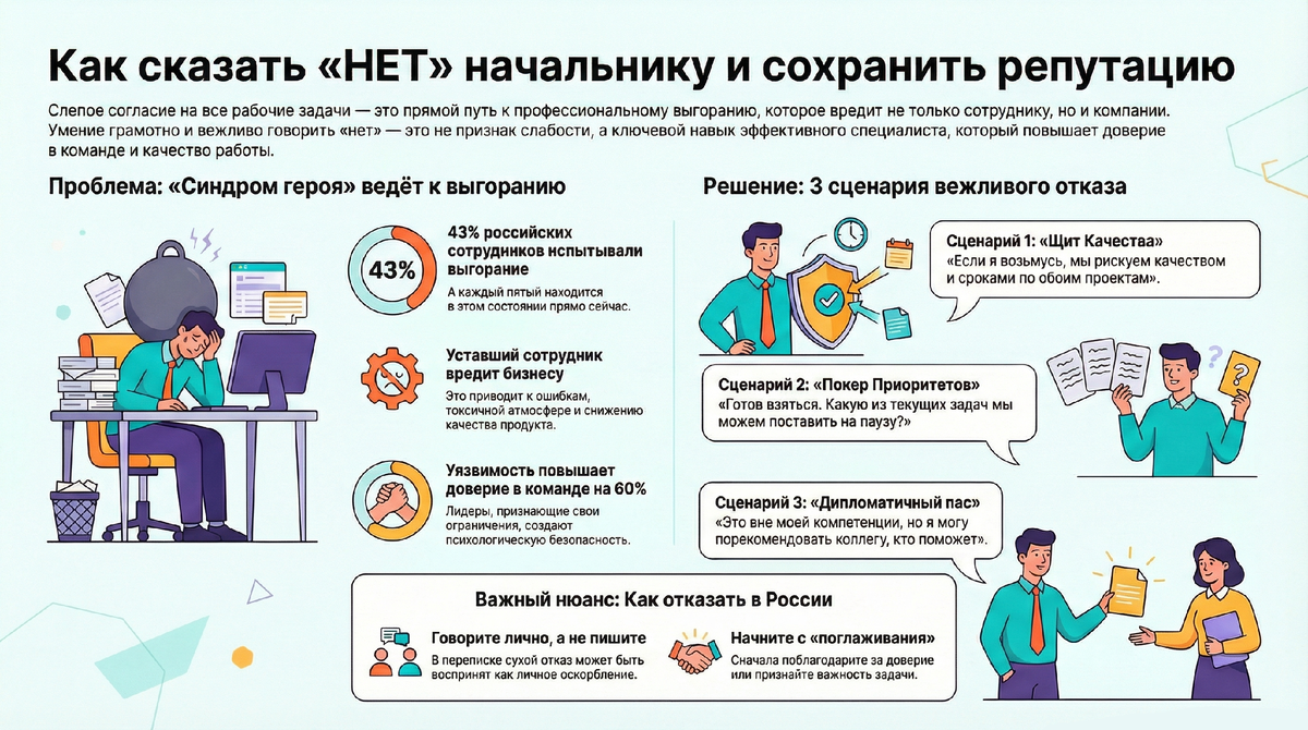 Вся статья в одной инфографике