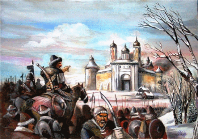 Осада монголами Галича.