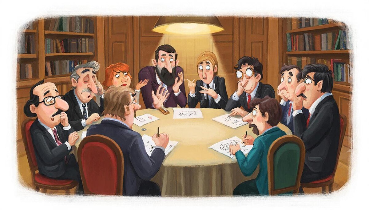 "...собрались юристы обсудить важные вещи, а начали говорить загадками!"